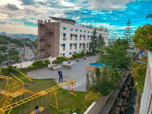 Το κτήριο όπου στεγάζεται  το hostel