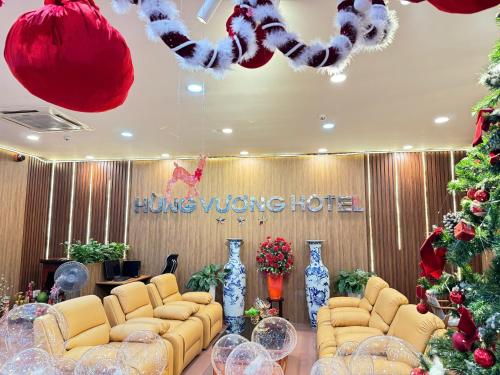 Posezení v ubytování Khách Sạn Hùng Vương Quảng Ngãi