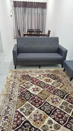 Χώρος καθιστικού στο Homestay Kak Rose 2 Kuala Lipis