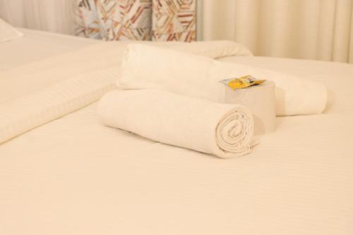 Ένα ή περισσότερα κρεβάτια σε δωμάτιο στο Comfy one bedroom in Ruiru near Zetech