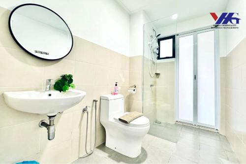 Ένα μπάνιο στο Arena Suite 3BR KLIA Sepang