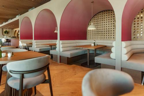 Zona de estar de Familienhotel Felsenhof