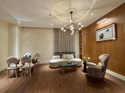 Zona de estar de The Nishat Hotel