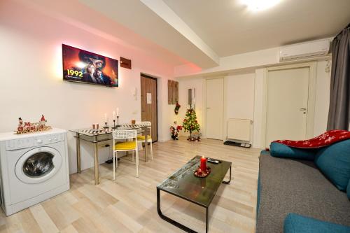 Χώρος καθιστικού στο Harmony Residence