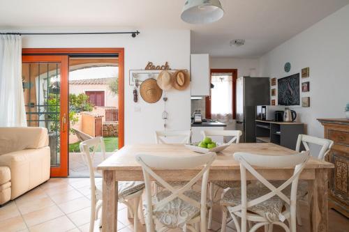 Kuchyň nebo kuchyňský kout v ubytování Maestrale Aris - Klodge