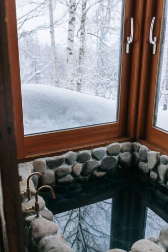 Το The Little Onsen Cabins - Otōto τον χειμώνα