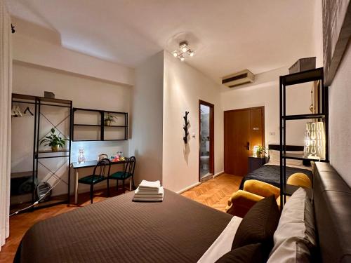 Postel nebo postele na pokoji v ubytování B&B CasaMia