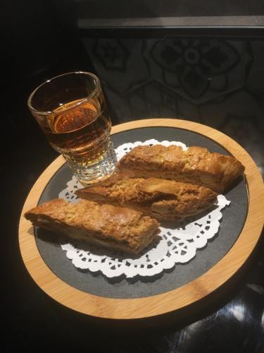 ファームステイの敷地内または近くでの食事または食べ物