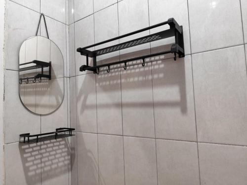Koupelna v ubytování Sleephouse Klayan