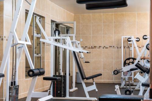 Fitness centrum a/nebo fitness zařízení v ubytování ATKV Eiland Spa