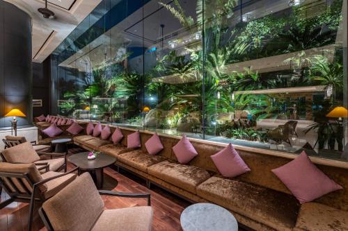 Un lugar para sentarse en Hôtel du Parc Hanoï