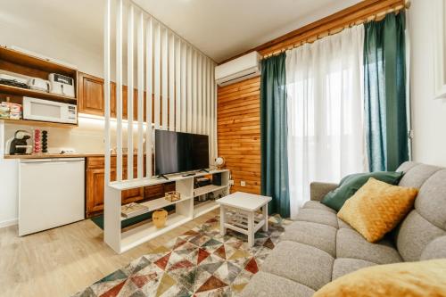 TV a/nebo společenská místnost v ubytování EntreVales - Serra da Estrela