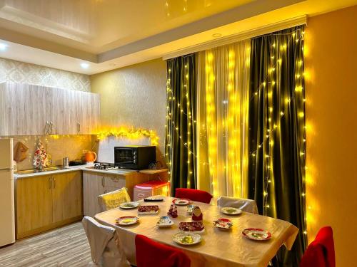 Kuchyň nebo kuchyňský kout v ubytování Mountain house