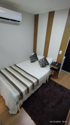 Postel nebo postele na pokoji v ubytování Suíte Premium Barra do Piraí