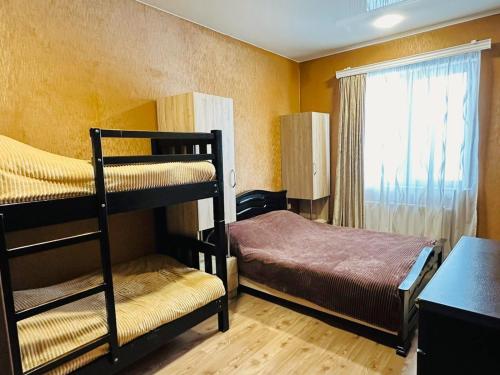 Postel nebo postele na pokoji v ubytování Mountain house