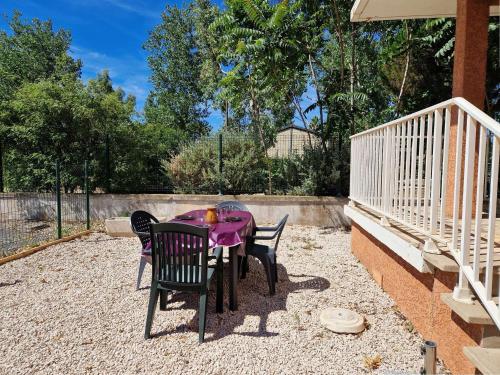 Appartement 6 pers, terrasse, parking, centre Marseillan Plage - FR-1-387-158