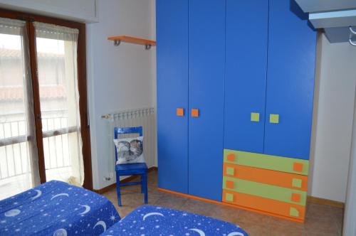 Postel nebo postele na pokoji v ubytování Appartamento Oleandro