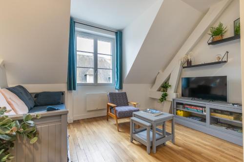 Appartement duplex rénové vue sur la Loire