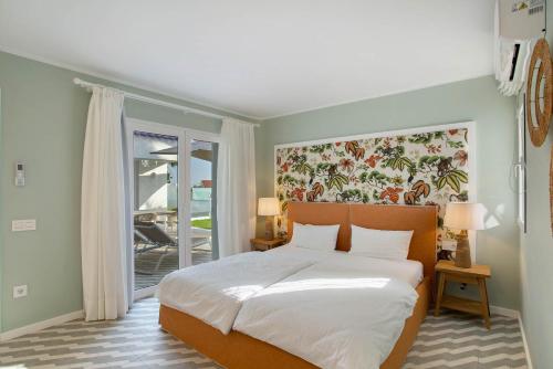 Ένα ή περισσότερα κρεβάτια σε δωμάτιο στο Sierra del Mar - 12 Personen