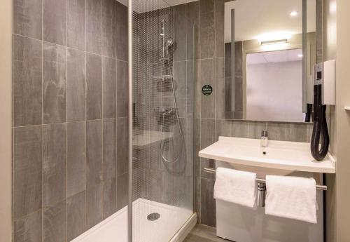 Koupelna v ubytování B&B HOTEL Toulouse Université