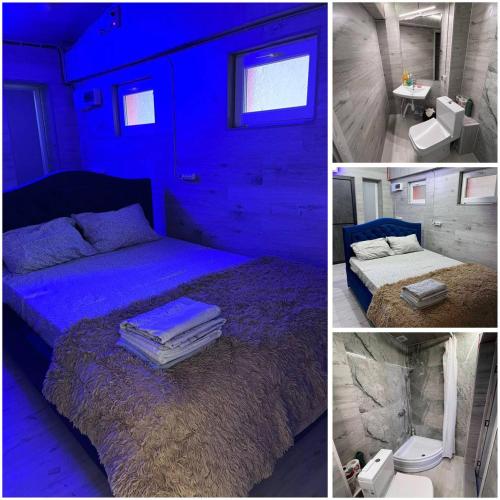 Hostel near me tesisinde bir odada yatak veya yataklar