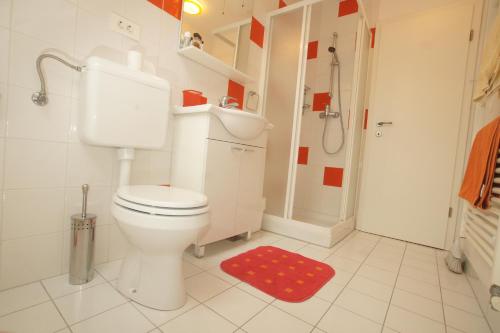 Ένα μπάνιο στο Chalet Floranneve