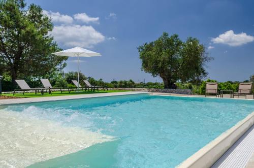 Bazén v ubytování Borgo del Sole Salento nebo v jeho okolí