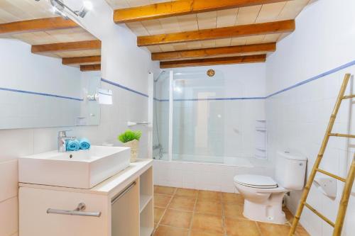 Phòng tắm tại Villa Marilen