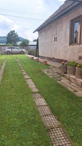 Zahrada ubytování Domček na skok do Tatier