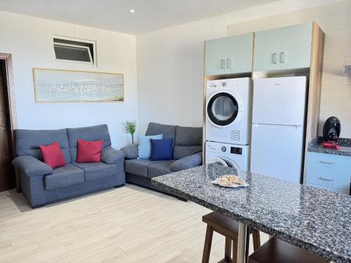 Una cocina o cocineta en Estancia Luciana