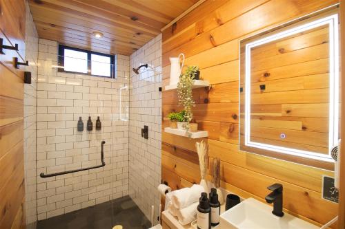 Un baño de Cabin Box Huasca