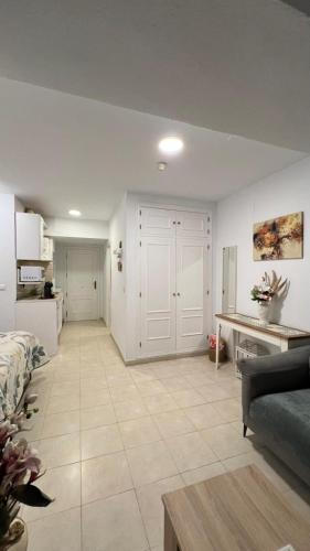 Χώρος καθιστικού στο Apartamentos Costavigia -Mar de Dunas-