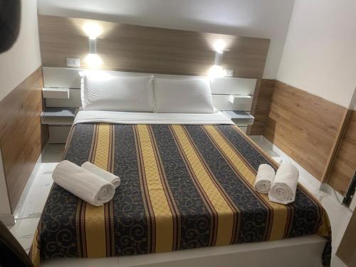 Cama o camas de una habitación en Roma Palace