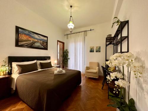 Postel nebo postele na pokoji v ubytování B&B CasaMia