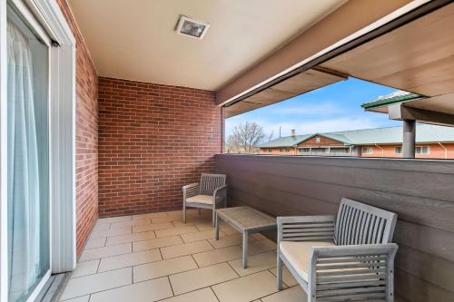 Μπαλκόνι ή βεράντα στο Best Western Downtown Casper Hotel