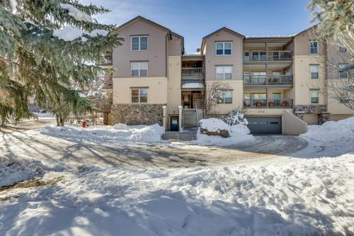 a large apartment building in the snow at Close to Beaver Creek and Vail Cozy Edwards Condo! in Edwards