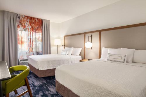 Кровать или кровати в номере Fairfield Inn Vacaville
