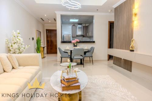 Χώρος καθιστικού στο Luxury Apartments Dunya tower Burj Khalifa St kings