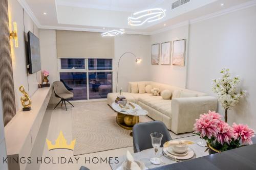 Χώρος καθιστικού στο Luxury Apartments Dunya tower Burj Khalifa St kings