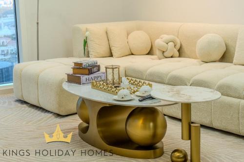Χώρος καθιστικού στο Luxury Apartments Dunya tower Burj Khalifa St kings