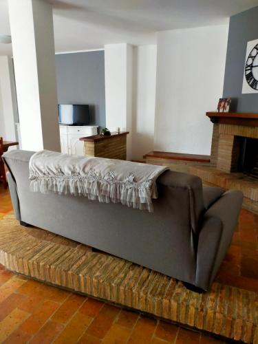 Χώρος καθιστικού στο Casa a Villa