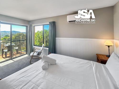 Postel nebo postele na pokoji v ubytování Dromaius 7