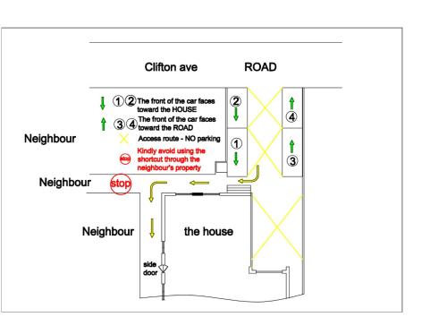 a diagram of a house with the names of appliances at Modern Lux Family Rooms - KingBed - Near Sheppard W Station Toronto in Toronto
