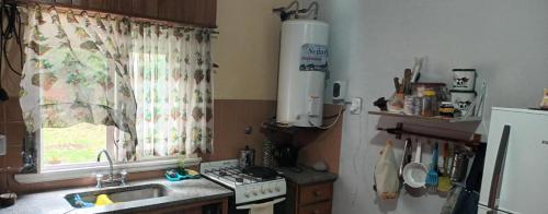 Køkken eller tekøkken på Alquiler de temporada Santa Clara