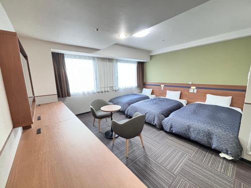 Χώρος καθιστικού στο Hotel 1-2-3 Kurashiki