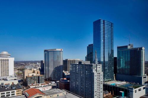 a view of a city with tall buildings at Renaissance Nashville Hotel in Nashville