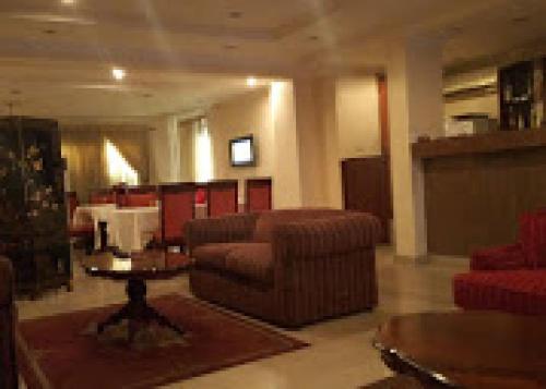 Zona de estar de Ambassadors Hotel Ikoyi