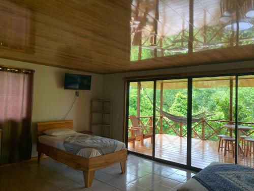 Villa with primary forest view