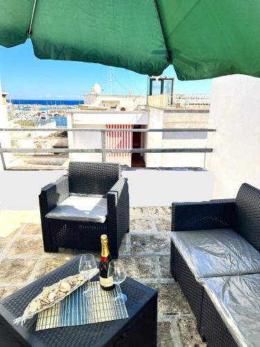 Area soggiorno di Luxury Holiday Home Sea View Panoramic Terrace
