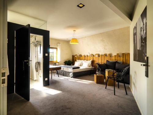 Posezení v ubytování HOT_elarnia Hotel & Spa